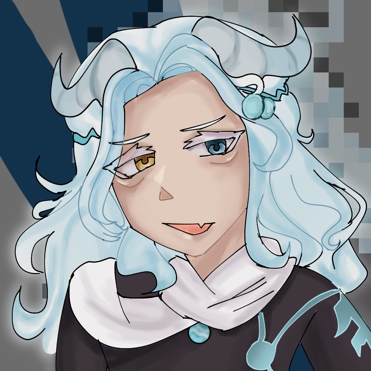 Avatar de Pu Puck, dragão PNGTuber divulgador da Biblioteca VTuber